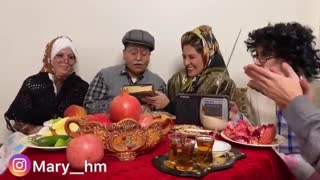 کلیپ خنده دار شب یلدا