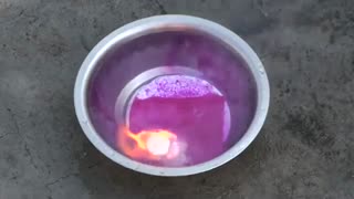 انفجار سدیم نیترات در آب