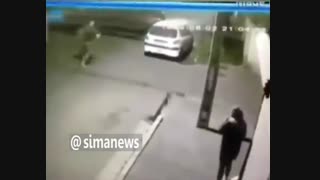 تصاویر دوربین‌های مداربسته از نحوه سرقت تلفن‌همراه در تهران