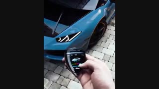 فیلم تغییر رنگ لامبورگینی  نسل جدید پوشش نانو سرامیک