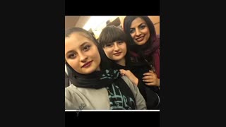 عکسهای یادگاری سارا نیکا پایتخت شیش