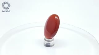 نگین عقیق یمنی اصل تراش بیضی کد N154