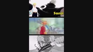 sanje/luffy/zoro