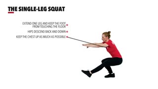 حرکت سینگل لگ اسکوات The Single Leg Squat