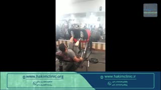 انجام ورزش حرفه ای با پروتز پای ساخته شده در کلینیک حکیم