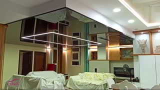 سقف کشسان در پذیرایی