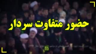 حضور متفاوت سردار سلیمانی در مراسم خطبه خوانی حرم مطهر رضوی
