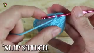 آموزش قلاب بافی ماهی 2