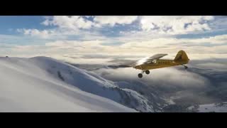 Microsoft Flight Simulator زمستانی برفی برای مخاطبانش به ارمغان میآورد