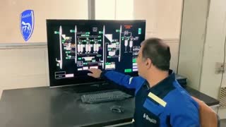 اطاق فرمان خط تولید خوراک دام و طیور مهرادان