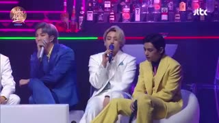 اجرای Dynamite از BTS ورژن Slow Jam Remix || مراسم Golden Disc Awards 2021 و 1080p