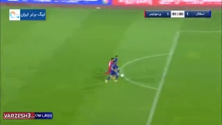 خلاصه بازی استقلال 2 - پرسپولیس 2