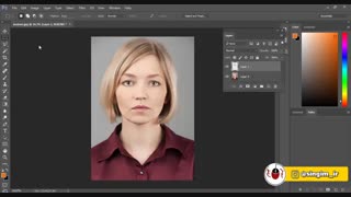 آموزش شفاف کردن چشم با فتوشاپ