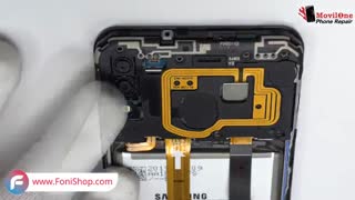 آموزش تعویض باتری گوشی سامسونگ M20 - فونی شاپ