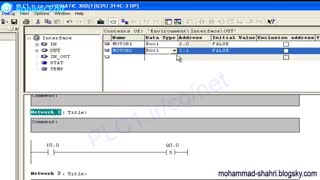 فانکشن بلاک-Simatic Manager
