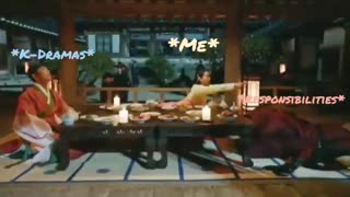 لحظات فان و با حال سریال آقای ملکه /fun moment of mr.queen پارت۲