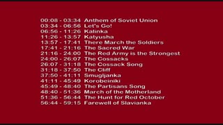 سرودهای شوروی - مجموعه برگزیده