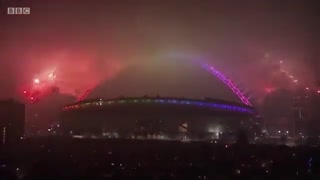 جشن سال نو میلادی 2021 در لندن