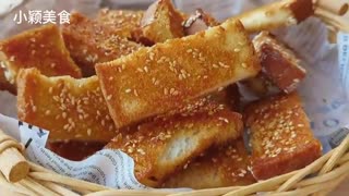 Xiaoyingبه شما یاد میدهد با نان منقضی شده،میان وعده درست کنید!