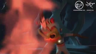 کودک آبی و نقاب نجات بخش!