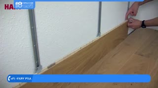 چگونگی نصب پارکت بر روی دیوار