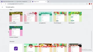08 - Create a form from a template