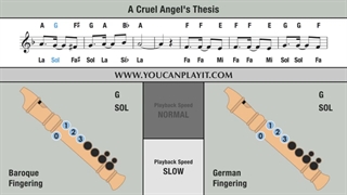 نت آهنگ انیمه نئون جنسیس اونگلیون A cruel angel's thesis