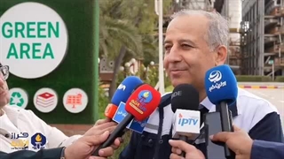 دکتر حسین رفیق دوست در حاشیه بهره برداری از اولین بویلر هیدروژن سوز کشور