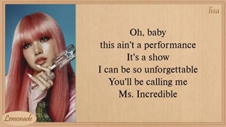 لیریک آهنگ elastigirl از لیسا