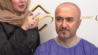 رضایت مراجعه کننده عزیز از کاشت موی طبیعی