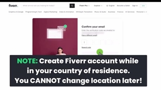راهنمای ایجاد حساب فریلنسری در Fiverr