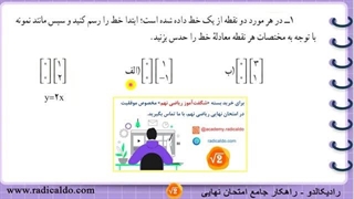 حل گام به گام فعالیت ۱-۲-۳ صفحه ۹۹ -۱۰۰ ریاضی نهم