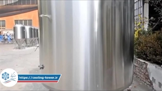 مخزن استیل تک جداره